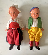 VINTAGE EDI PUPPEN CELLULOID GERMAN DOLLS WEST GERMANY DUTCH Lot of 2