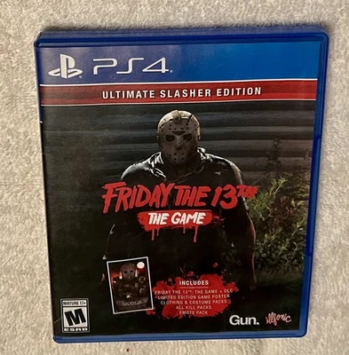 Friday the 13th: Ultimate Slasher Edition PS4 by Nighthawk, Multiplayer, Online - Photo 1/4