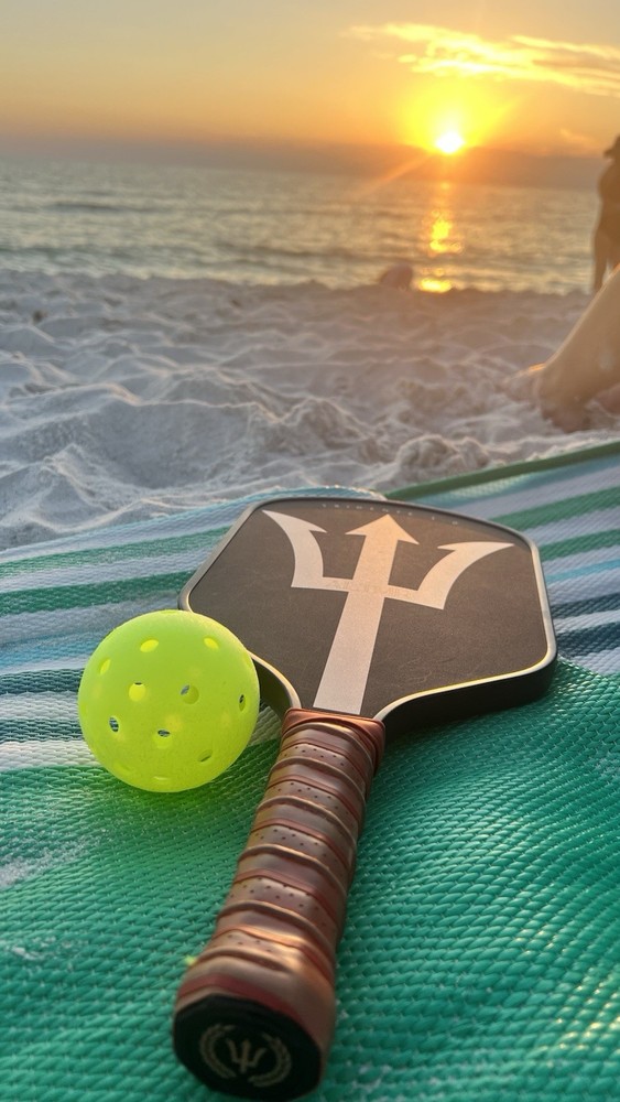 USAPA Approved Tridente 1.0 Pickleball Paddle with T700 Raw Carbon Face
