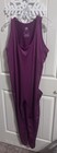 ~J Dow Fitness Sleeveless Athletic Padded Bra Jumpsuit~Berry pink XXL~Plus — photo 6