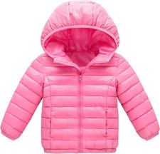 Cappotto Piumino Bambini Bambina Giacca Invernale Con Cappuccio Bimba Bimbo Giub
