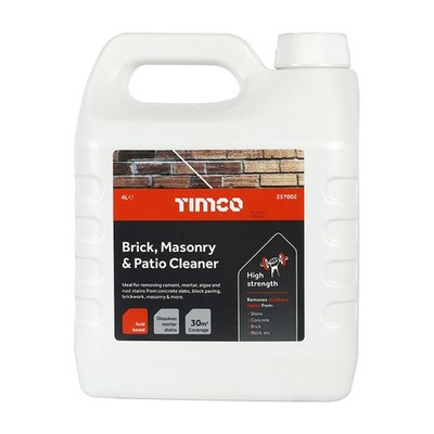 Timco 4L Ziegel-, Mauerwerks- & Terrassenreiniger