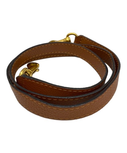 Bolso de Mano Chloe Marcie 2 Vías Bolso de Hombro Cuero Marrón Naranja Usado 111308 - Imagen 13 de 13