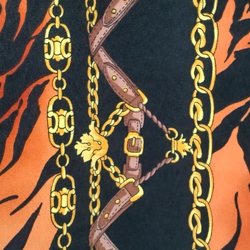 Camicetta Maggie Sweet vintage anni 90 taglie forti 3X Chainlin tigre gatto leone bottone - Foto 6 di 8