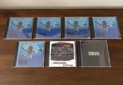 Nirvana CD Lot of 7- Nevermind (x5) - MTV Unplugged - Greatest Hits