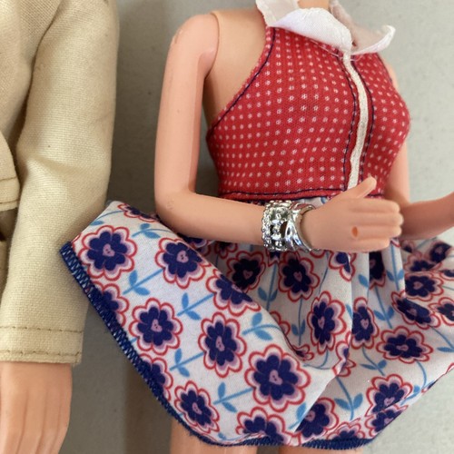 Barbie & Ken Twist 'n Turn Vintage 1966 Original Clothing Vintage Condition - Picture 4 of 9
