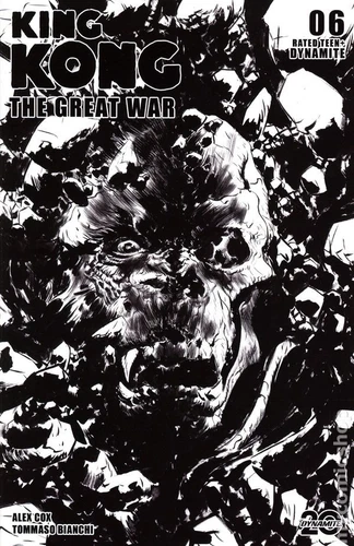 Kong The Great War #6D Lee B&W 1:10 Variant NM 2024 Stock Image