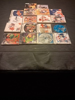 SEGA Dreamcast Game lot 18 Skies of Arcadia, Jet set radio, Sakura Wars 1+2+3