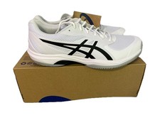 Asics Game FF 1041A489-101 Sneakers Mens US 11 White Black Tennis Shoes
