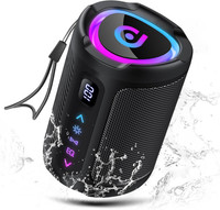 Aowoka Bluetooth Lautsprecher Mit Licht, 2026 Musikbox Tragbarer Box, Bluetooth