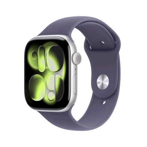 APPLE WATCH SERIES 11 GPS + CELLULAR 5G 46MM CASSA ALLUMINIO ARGENTO CON SPORT B