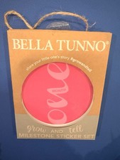 NEW Bella Tunno Grow And Tell Milestone Sticker Set. One-Twelve Month Stickers.