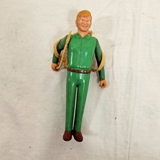 Tonka Smokey Bear VTG 70s Playset Figure Hong Kong 4" Forest Ranger Bag No Base