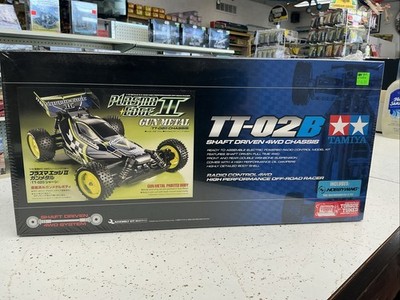 Tamiya 47446-A 1:10 Gun Metal RC Plasma Edge II TT-02B Car Kit