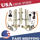 Vintage Car Street Hot Rat Rod Flat Glass Power Window Kit U Wire It 2 Door NEW
