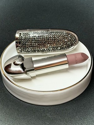 Limited Edition Guerlain Rouge G Crystal Case + N°01 Nude Matte Lipstick