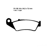 Bremsbelag BremsbeläGe EBC FA185TT Vorne FüR Suzuki DR-Z 400 E Bj. 2000-2007