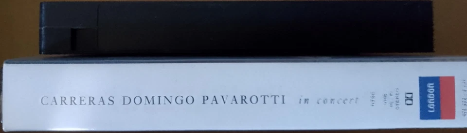 CARRERA DOMINGO PAVAROTTI In Concert MEHTA Rome 1990 VHS Video NTSC 3 Tenors - Image 3 of 4