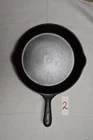 Vintage Unmarked Wagner Ware #8 (10 1/2) Cast Iron Skillet early 1960's clean