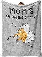 Mothers Day Mom Gifts from Daughter Son, Mom Birthday Gifts Blanket, Mother P...