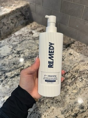 Remedy Cream-to-Foam Cleanser Hydrating 12 fl oz for Normal to Dry Skin