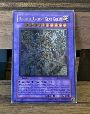 Konami Yu-Gi-Oh! Ultimate Ancient Gear Golem LODT-EN043 1st Ultimate Rare