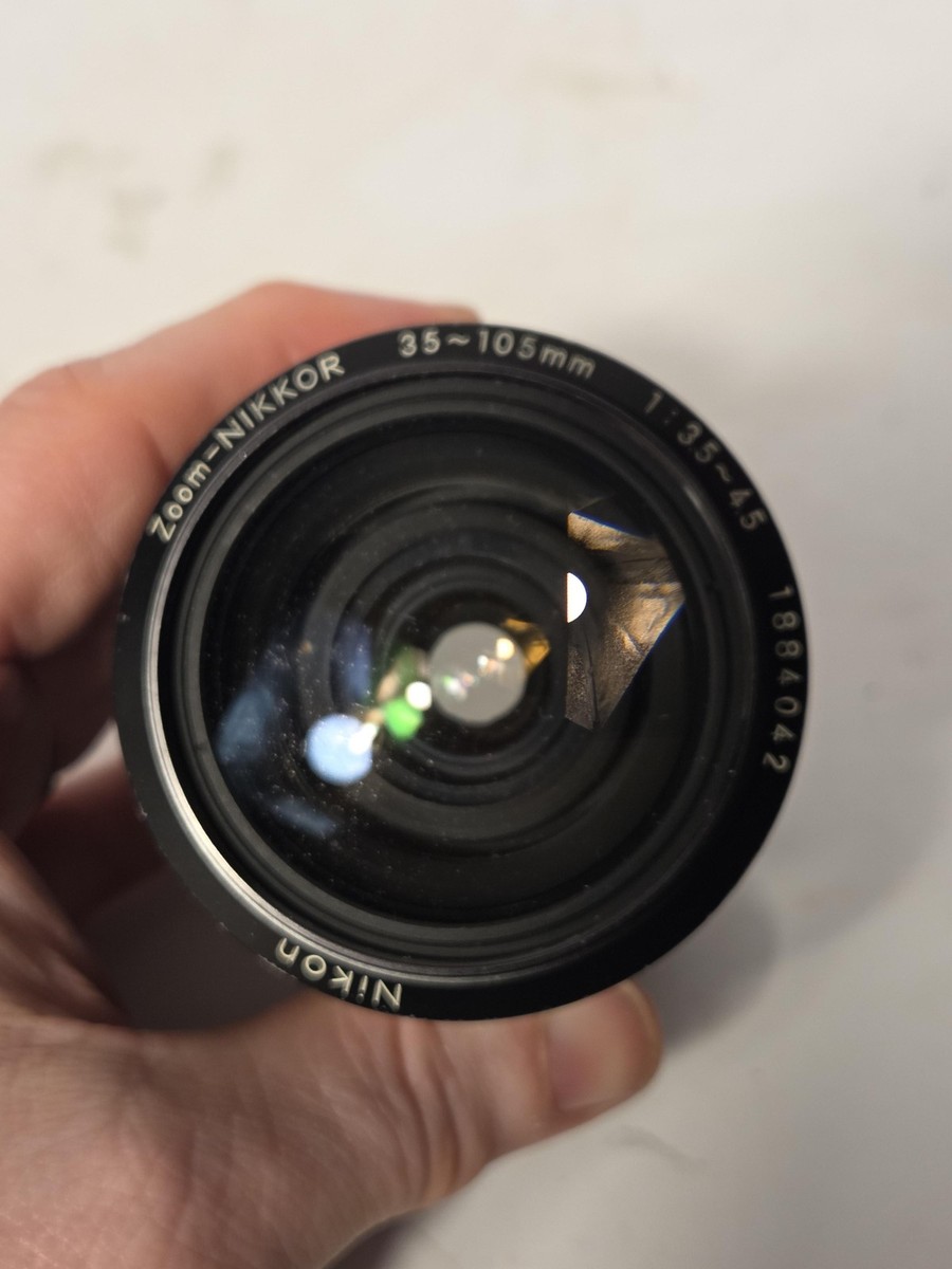 Vintage Nikon Zoom-Nikkor 35-105mm F/3.5-4.5 Lens Nikon F Manual