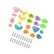 Wall Holds Grip Rocks Climbing Rock Wall Climbing Kit Play Set Eye Hand