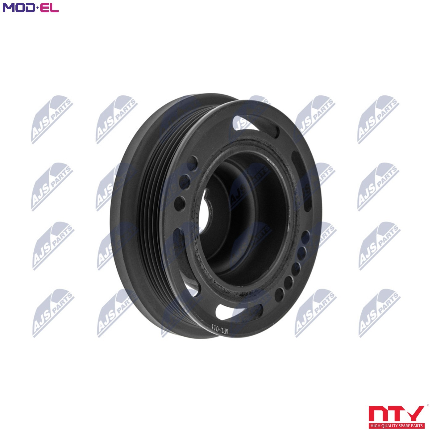 NTY Crankshaft Pulley RKP-PL-011 5-Groove 6PK 158mm 26mm For Chevrolet Opel Saab - Image 15