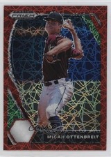 2021 Panini Prizm Draft Picks Red Velocity Prizm Micah Ottenbreit #PDP114 0o2b