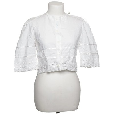Bloch Design, Dirndlbluse, Größe: 34, Weiß, Baumwolle, Sonstiges, Spitze #bR7