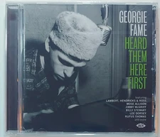 GEORGIE FAME - HEARD THEM HERE FIRST  CD BRAND NEW