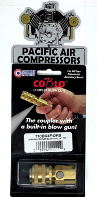11CBG4F 1/4'' FEMALE AIR QUICK COUPLER COMBO BLOW GUN MEGAFLOW AUTOMOTIVE STYLE