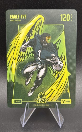 2024 Bo Jackson Battle Arena EAGLE-EYE "Jalen Hurts" Battlefoil Glow #BF-107