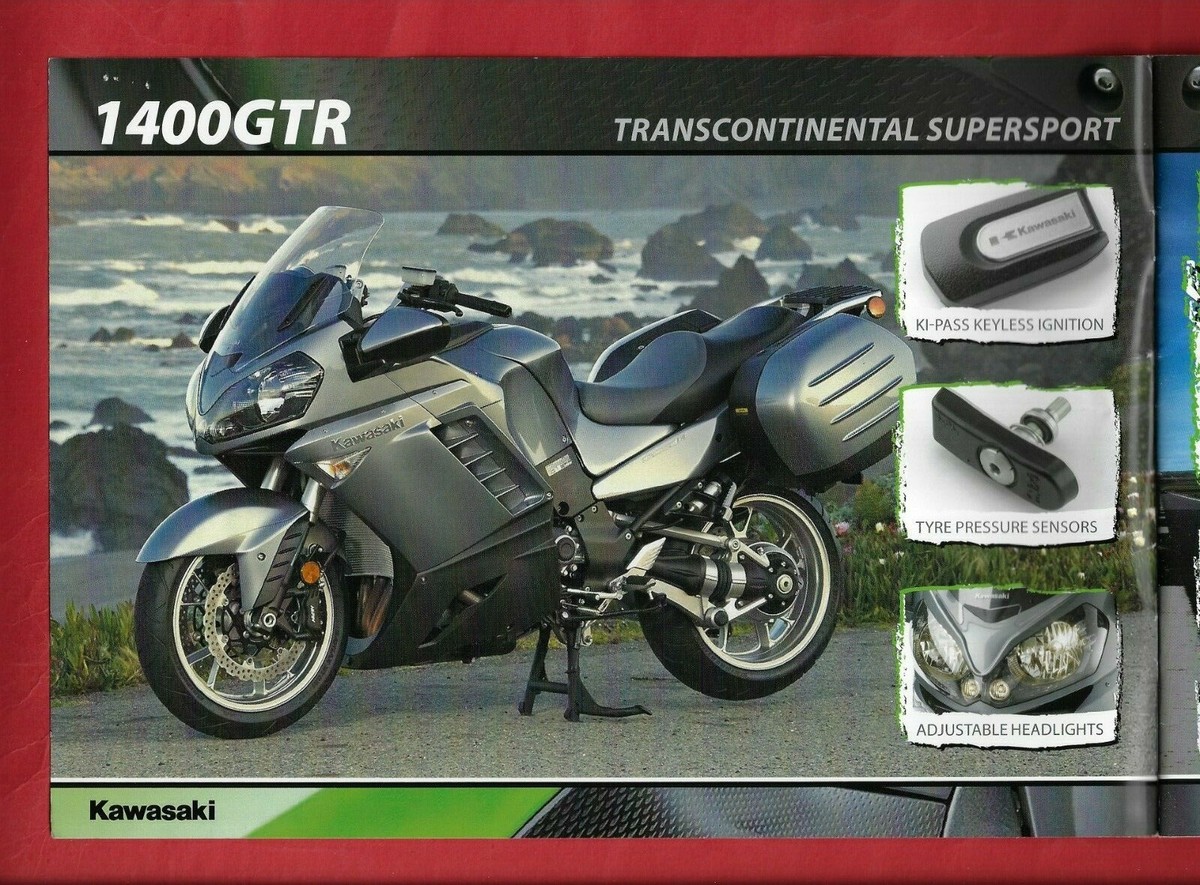 KAWASAKI 1400GTR/NINJA ZX-14/ZRX1200R ETC MOTORCYCLES 28 PAGE