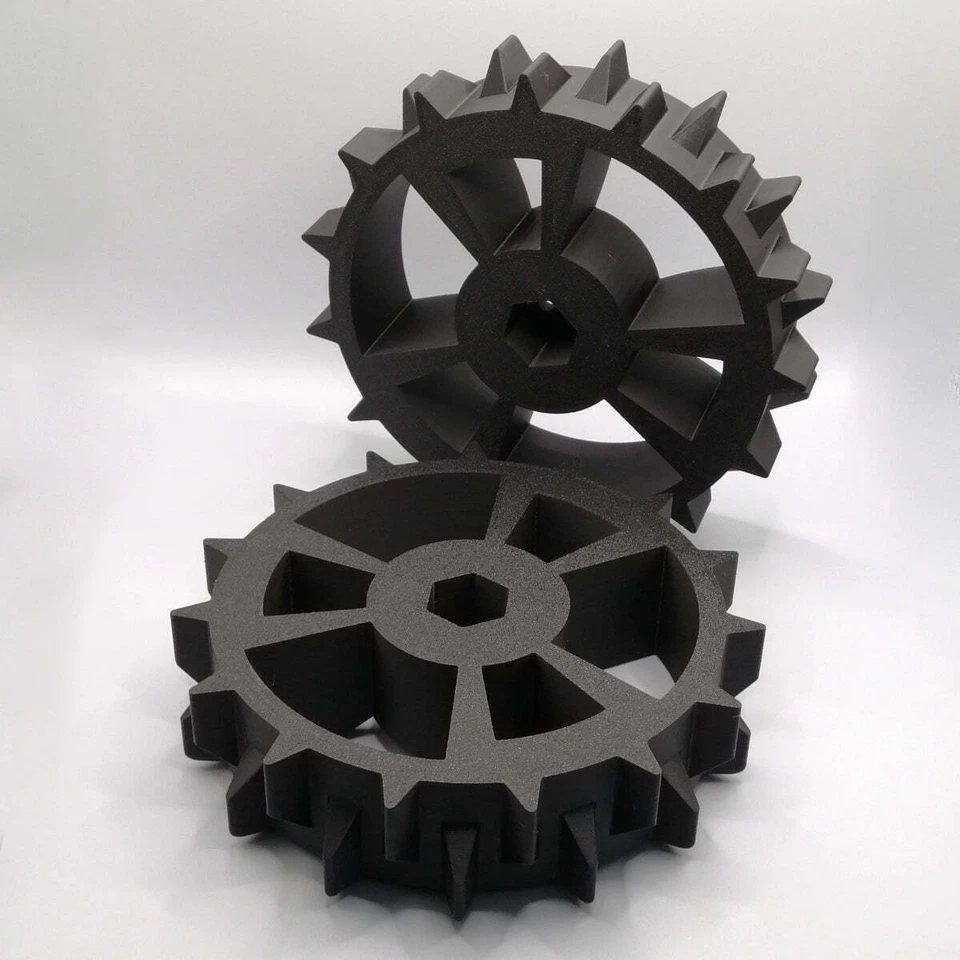 2x Ersatz Räder passend für Honda Miimo HRM 40 / 70 Mähroboter Geländeräder - Bild 4 von 4