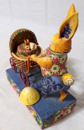 Jim Shore Retired You’re a Good Egg Easter Bunny Sculpture 2004 - Picture 9 of 16