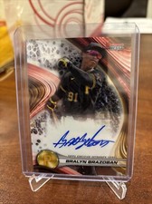 Bralyn Brazoban 2024 Bowman's Best Baseball Auto Pittsburgh Pirates #B24-BB