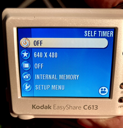 KODAK EasyShare C613 Zoom Digital CAMERA Silver Compact Point & Shoot 6.2 MP - Picture 5 of 15