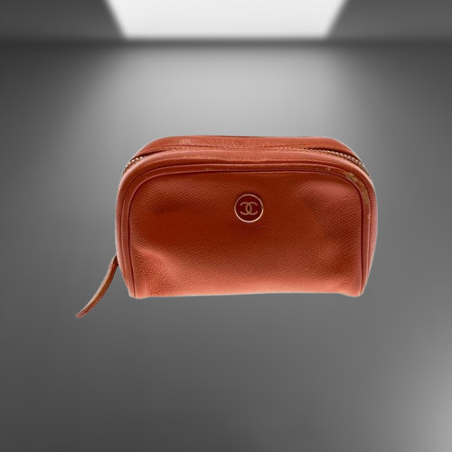 Authentic Chanel Coco Button Pouch Accessory Case… - image 1