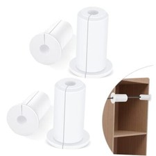 4 Pcs Starlink Wall Grommets for Cables Mount White Mini Internal Aa White