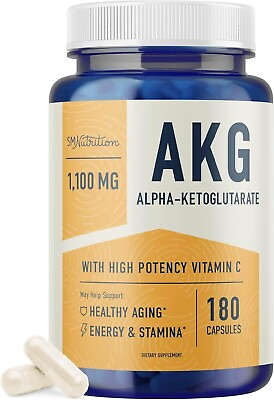 #ad #ad AKG Supplement 1100MG Per Serving Arginine Alpha Ketoglutarate W Calcium 180 ct $17.95