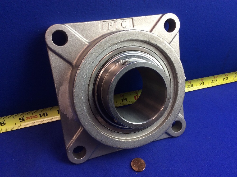 IPTCI SF212 STAINLESS STEEL 4BOLT FLANGE UNIT SUC21239G BEARING eBay