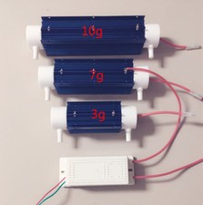 7g/H Quartz Tube Ozone Generator Machine With Power Supply 110V US