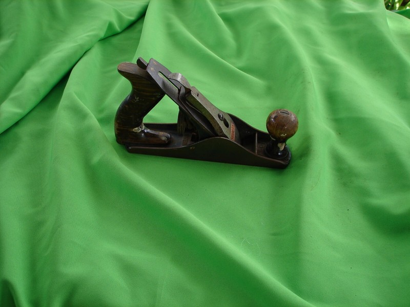 Vintage Stanley Bailey No. 3 Wood Plane Carpenter Woodworking Tool Estate Find