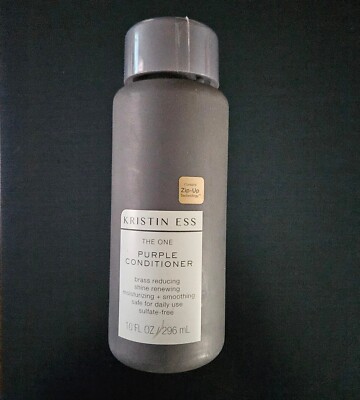 Kristin Ess   The One Purple Conditioner   Brass Reducing Smoothing 10 oz Sealed