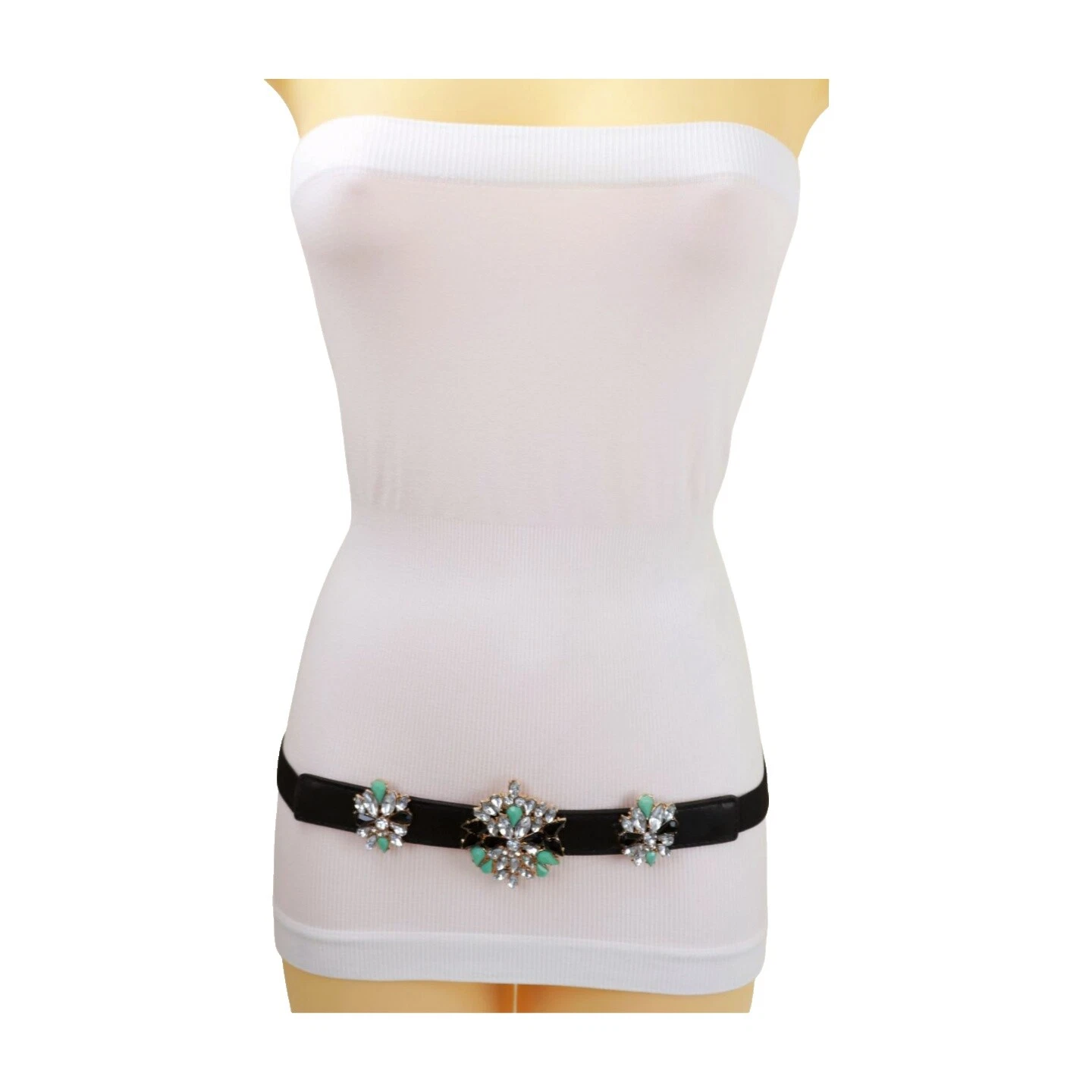 Cinturones De Flor Elástico para Mujeres