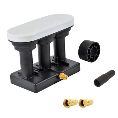 PremiumX Triple Monoblock Single triplefeed LNB Astra Eutelsat Hotbird SAT 4K 3D