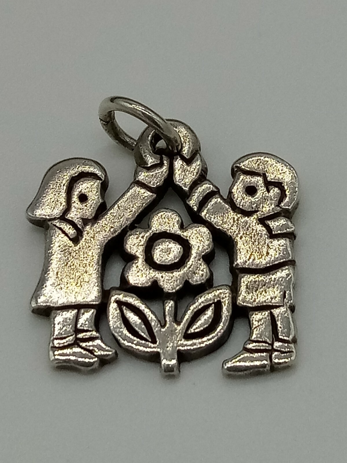 James Avery SS Boy and Girl Charm Gem