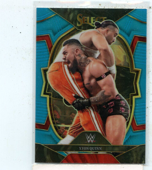 Xyon Quinn 2023 Panini Select WWE Light Blue Prizm Parallel #D